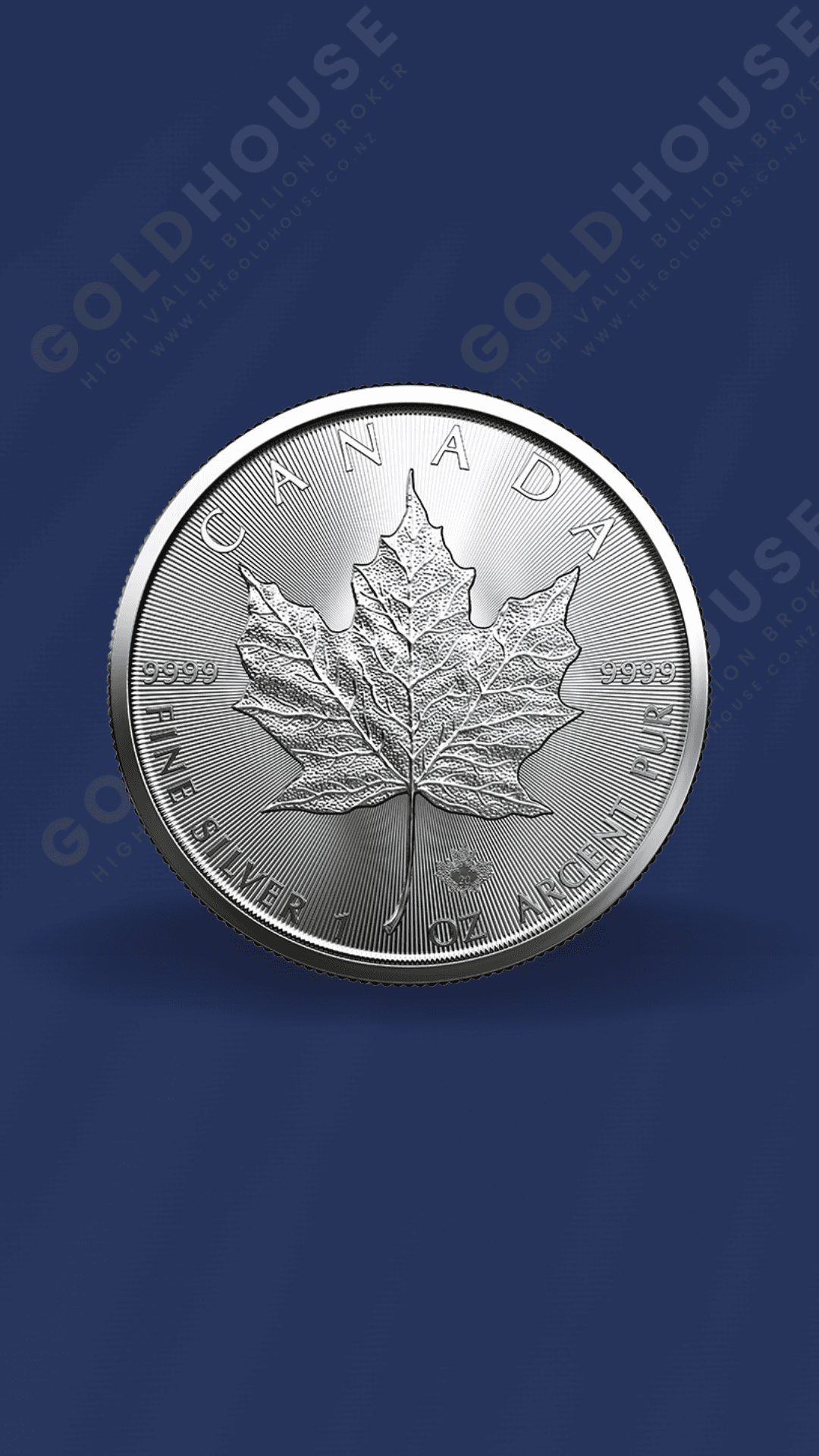 1oz Silver Maple Leaf Minted Coin 2022